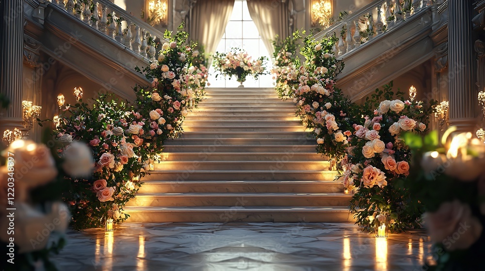 custom made wallpaper toronto digitalBeautiful luxury wedding reception with flowers and elegant decoration.
