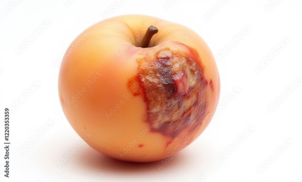 Close-up of a rotten apple fruit Close-up of a rotten apple fruit