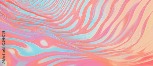 Exploring otherworldly sound waves creating tunnels and vortexes in a surreal journey