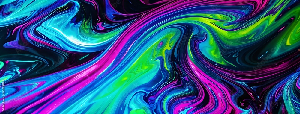 dynamic abstract background with swirling liquid patterns and colorful light refraction dynamic abstract background with swirling liquid patterns and colorful light refraction
