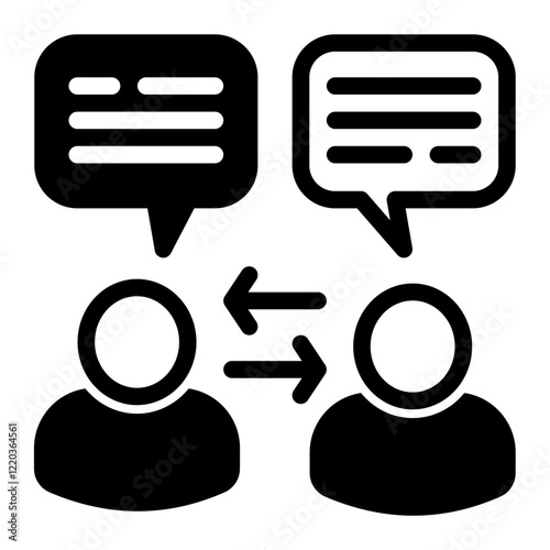 Interaction Icon Mixed Style for Communication Pack Icon Themes
