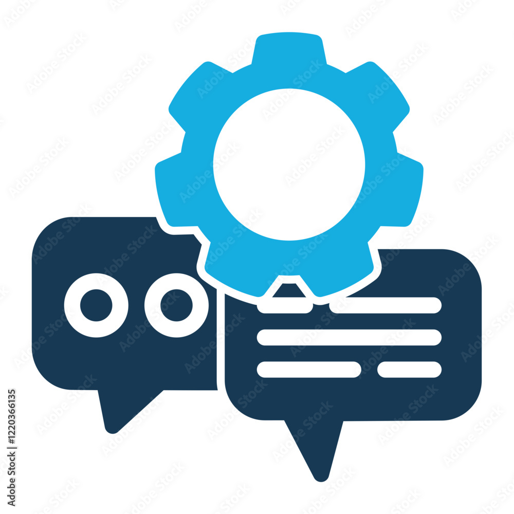 Communication Tools Icon with Duo Tone Trendy Style Communication Tools Icon with Duo Tone Trendy Style