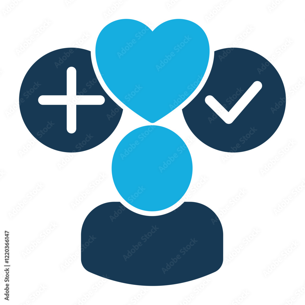 Endorsement Icon with Duo Tone Trendy Style Endorsement Icon with Duo Tone Trendy Style