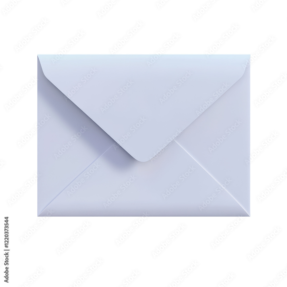 White envelope for design and communication. White envelope for design and communication.