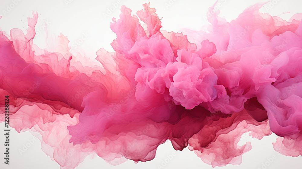 Fototapeta premium abstract watercolor pink background