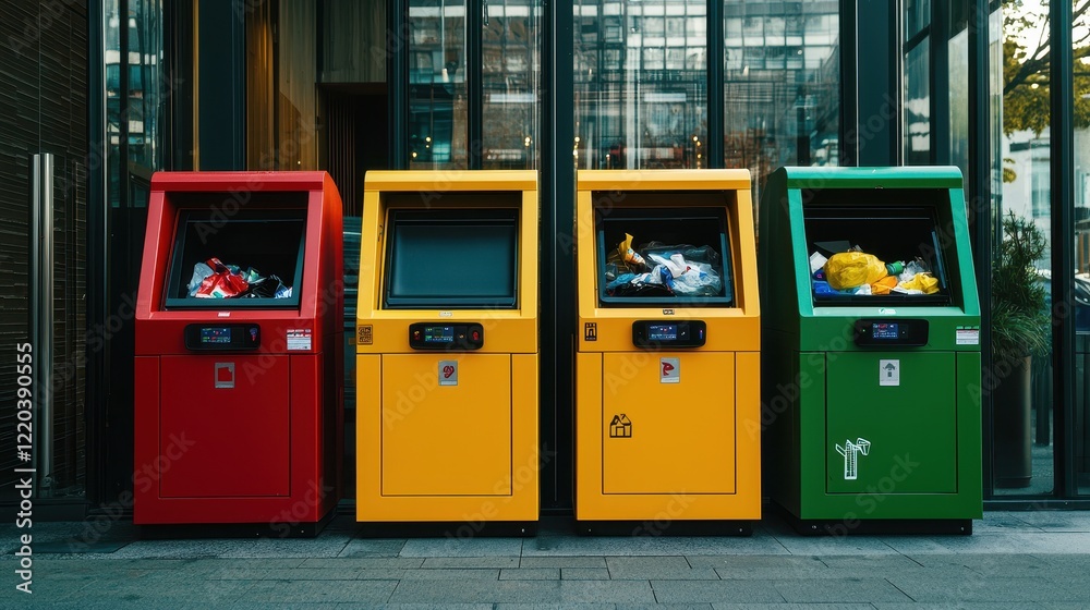 Automated IoT-Enabled Waste Sorting Bins Automated IoT-Enabled Waste Sorting Bins