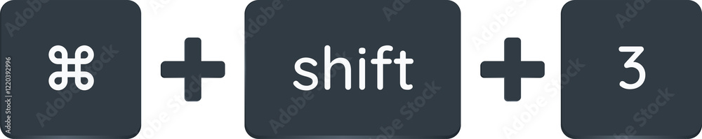 Fototapeta premium command + shift + 3
