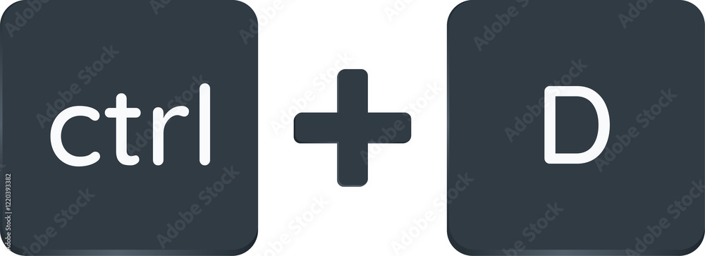 Obraz premium CTRL + D