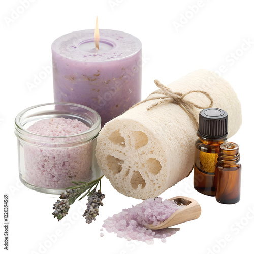 Wallpaper Mural Spa wellness accessories isolated on white background.PNG transparent
 Torontodigital.ca