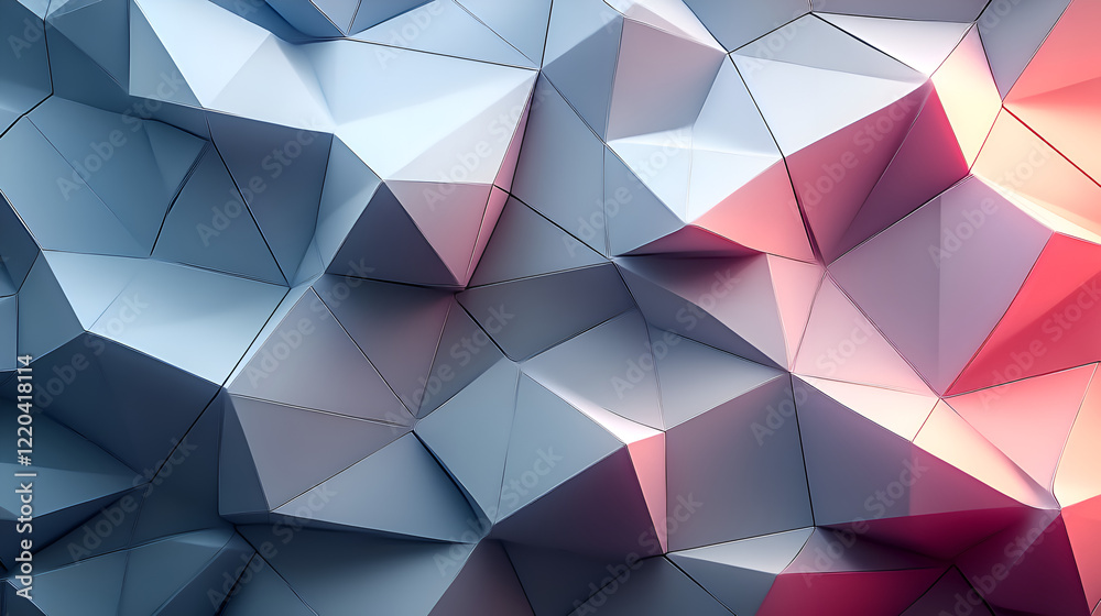 Light mode. Abstract of triangular surface. Contempor Light mode. Abstract of triangular surface. Contempor