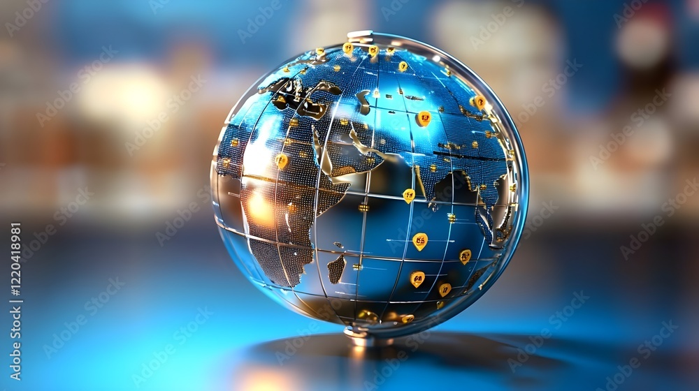 global network, digital world map, tech globe - global connectivity global network, digital world map, tech globe - global connectivity