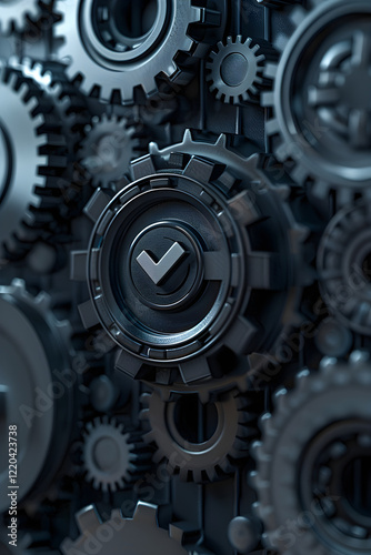 Wallpaper Mural Graphical Representation of the Ng-Enable Feature in Web Development Showcasing the Machinery of Binary Functionality Torontodigital.ca