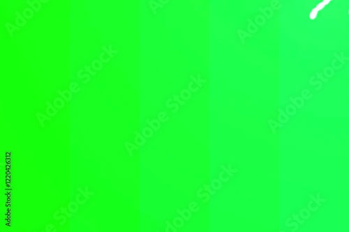 Chroma Key Green Screen Lighting Background for Video Editing and Visual Effects