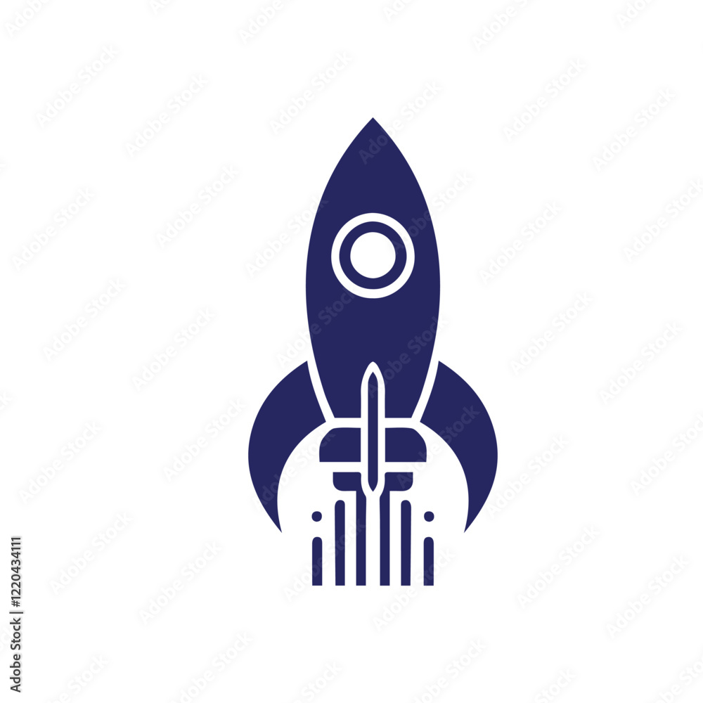 Rocket, Laucher space for logo, icon, symbol, sign, clip art design Rocket, Laucher space for logo, icon, symbol, sign, clip art design