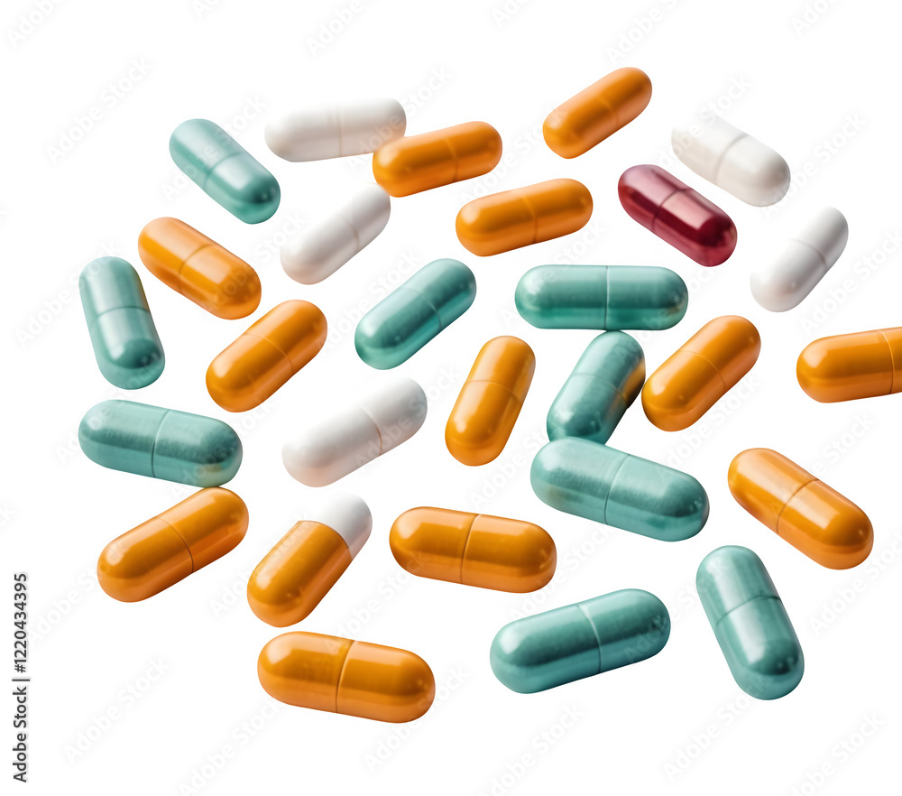 Tablets set against a white backdrop. There's room for your text, and the image is high-res. Perfect for health-related themes Tablets set against a white backdrop. There's room for your text, and the image is high-res. Perfect for health-related themes