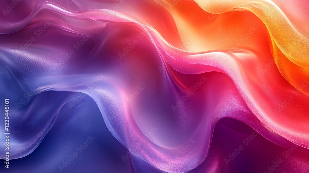 Abstract colorful flowing waves, vibrant gradient hues. Abstract colorful flowing waves, vibrant gradient hues.