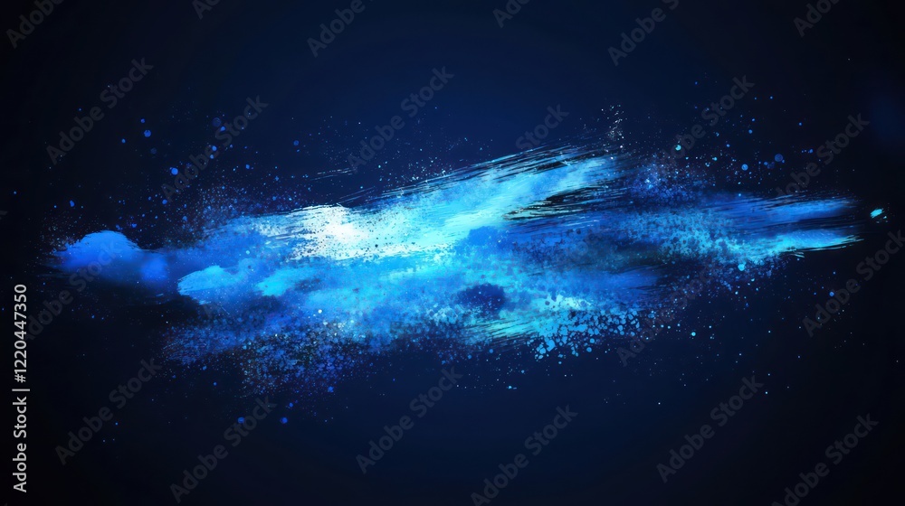 Fototapeta premium Abstract grunge background with dark and white brush strokes.