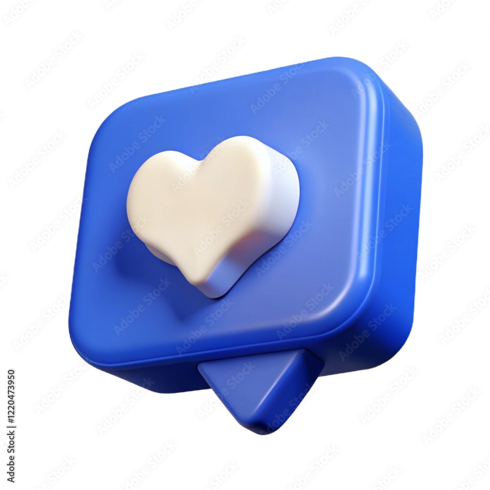 blue heart shaped box