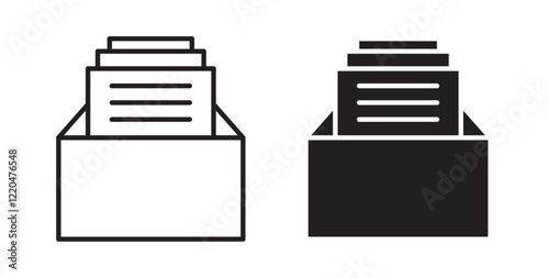 Archive icons pack for ui designs