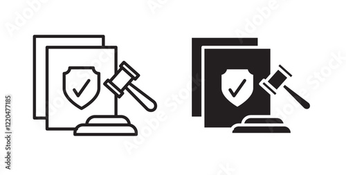 Code of conduct icons pack for ui designs
