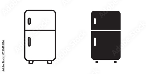 Fridge icons pack for ui designs