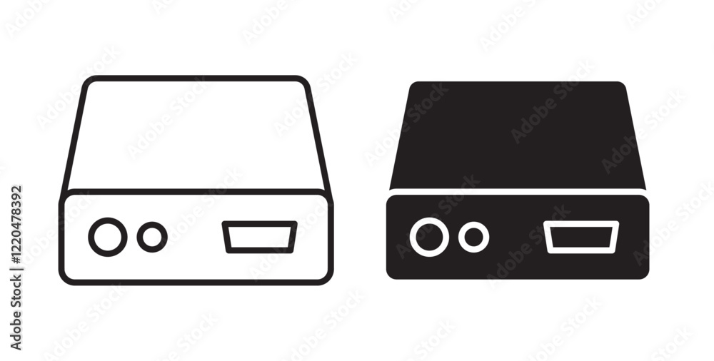 Hard drive icons pack for ui designs Hard drive icons pack for ui designs