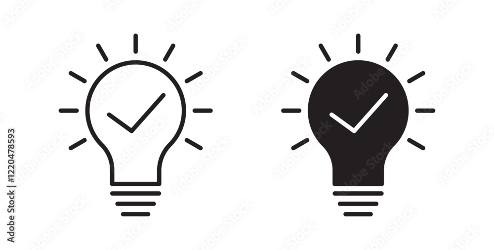 Idea icons pack for ui designs Idea icons pack for ui designs