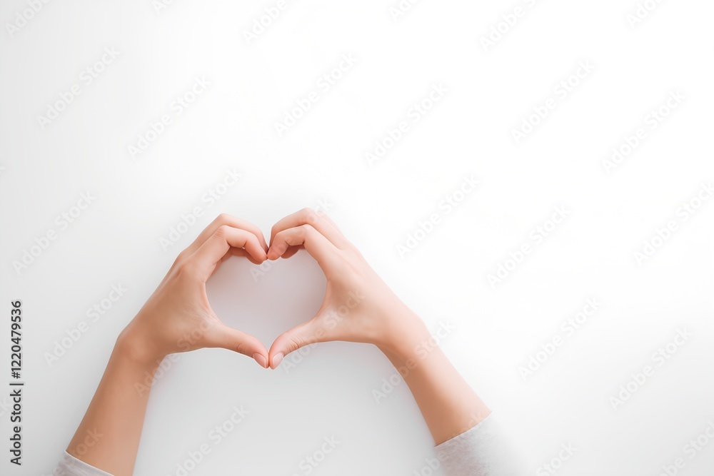 woman hands holding heart woman hands holding heart