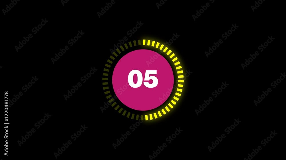 Number Counter from zero to ten 0-10