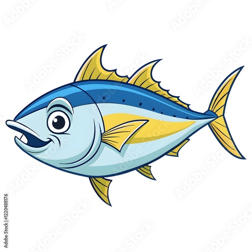 fish isolated on white