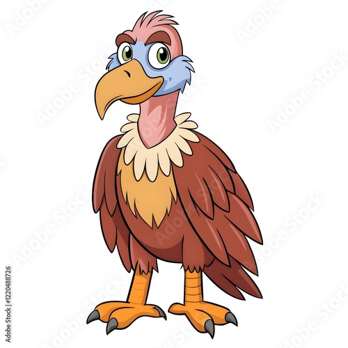 country cartoon waving