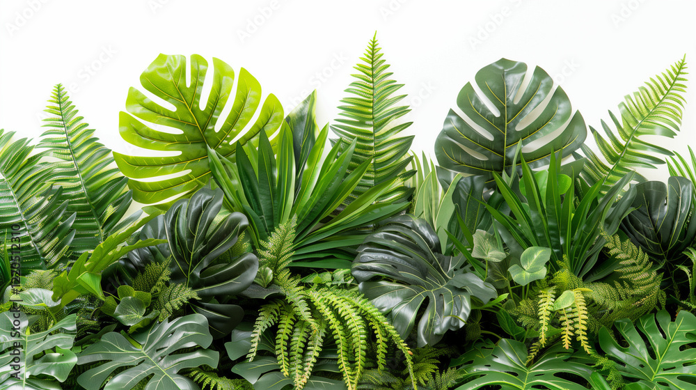 Tropical Greenery Cut-Out Design for Creative Projects Tropical Greenery Cut-Out Design for Creative Projects