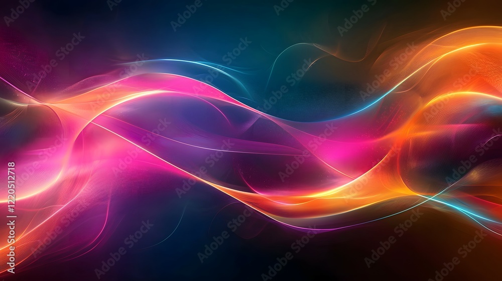 Fluid Energy, A captivating abstract illustration, showcasing a mesmerizing blend of vibrant hues, creating a fluid wave-like pattern that pulsates with energy and movement. Fluid Energy, A captivating abstract illustration, showcasing a mesmerizing blend of vibrant hues, creating a fluid wave-like pattern that pulsates with energy and movement.