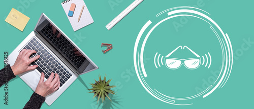 Concept of smart glasses