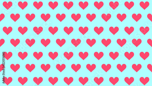 romantic love heart pattern wallpaper for paper print