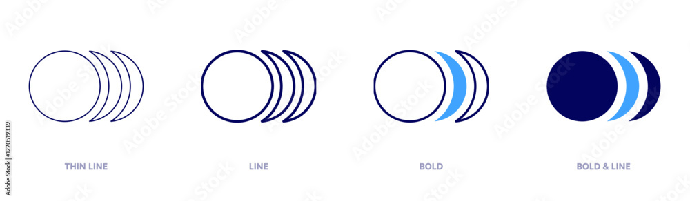 Slow motion icon in 4 different styles. Thin Line, Line, Bold, and Bold Line. Duotone style. Editable stroke Slow motion icon in 4 different styles. Thin Line, Line, Bold, and Bold Line. Duotone style. Editable stroke
