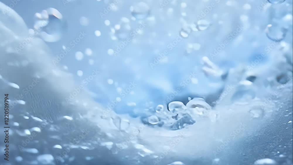liquid wave, with the effect of floating soft bubble drops liquid wave, with the effect of floating soft bubble drops