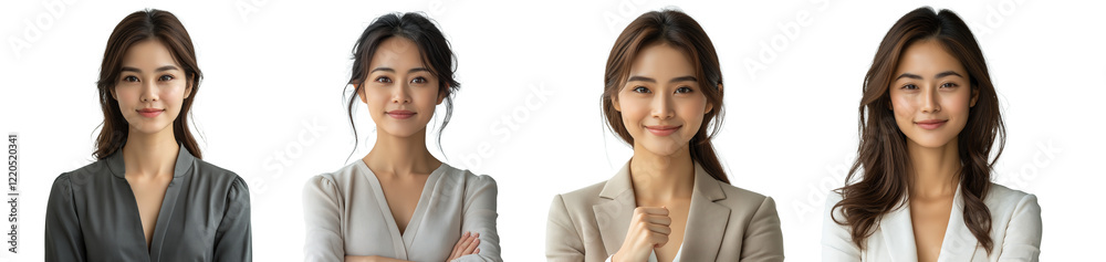 portrait of Beautiful asian businesswoman looks in camera portrait of Beautiful asian businesswoman looks in camera