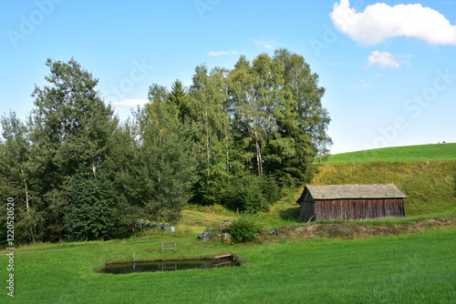 Landschaftsidylle bei Oberammergau