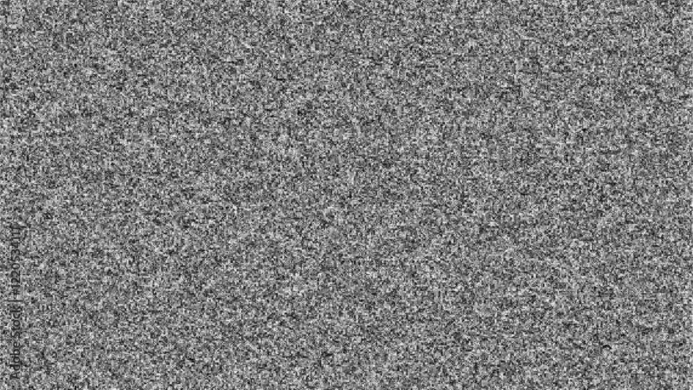 Analog TV Static Noise Animation Analog TV Static Noise Animation