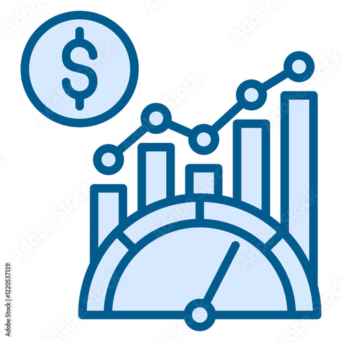 Economic Indicators Icon