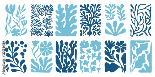 illustration nature organic shape floral flower abstract element background texture decoration 12 Pattern