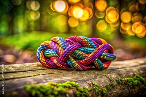 Double Windsor Knot in Nature's Embrace - Stunning Landscape Photography photo