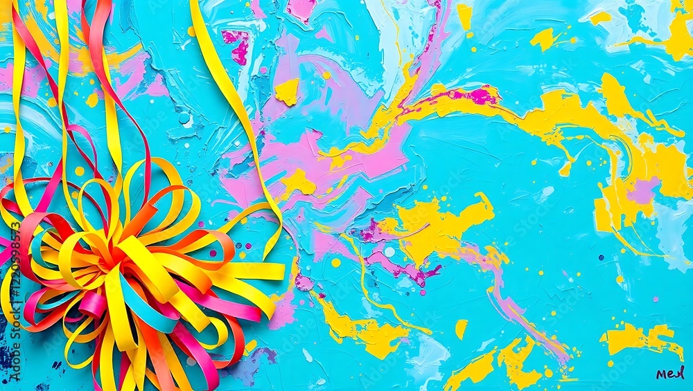 abstract colorful background with splashes abstract colorful background with splashes