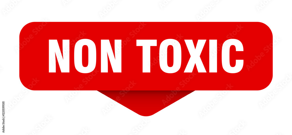 non toxic sticker. non toxic sign on transparent background non toxic sticker. non toxic sign on transparent background