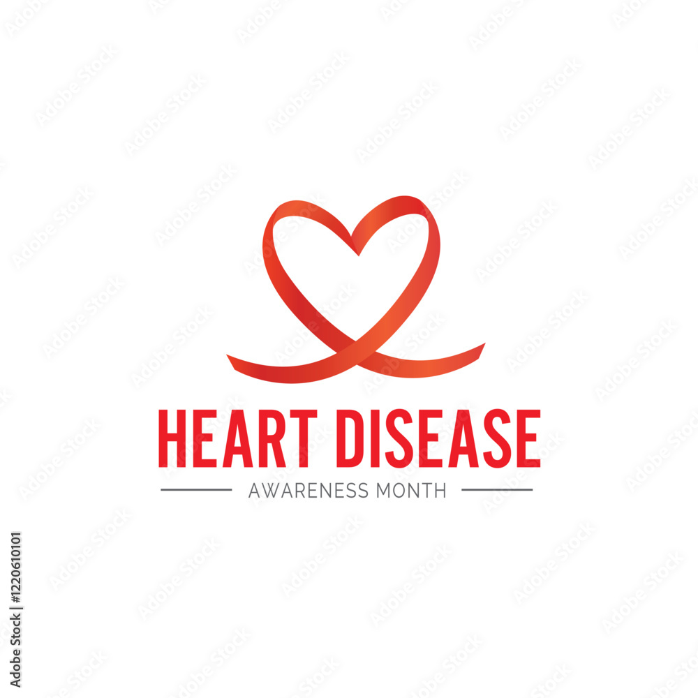 February is American Heart Month background, banner, card, poster Vector illustration February is American Heart Month background, banner, card, poster Vector illustration