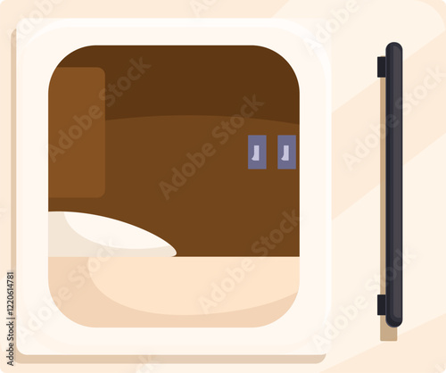 Single bed capsule hotel room with open door, offering compact and affordable accommodation