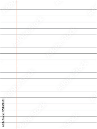 black and white school notebook in the line art