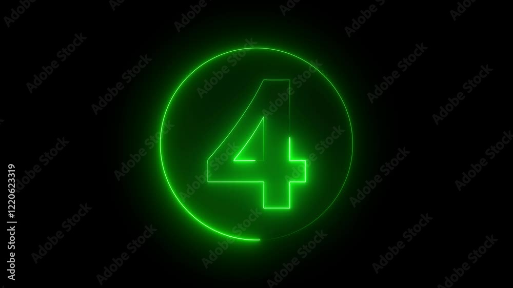 4 Number. Four electric lighting text with fire animation on black background. 5 Number. Five electric lighting text with fire animation, Bright neon glowing number 5, seamless loop ... 4 Number. Four electric lighting text with fire animation on black background. 5 Number. Five electric lighting text with fire animation, Bright neon glowing number 5, seamless loop ...