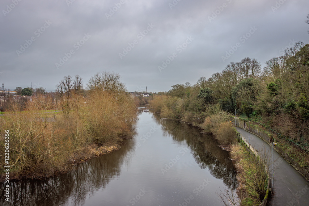 Kilkenny, Ireland - December 28 2024 Kilkenny, Ireland - December 28 2024